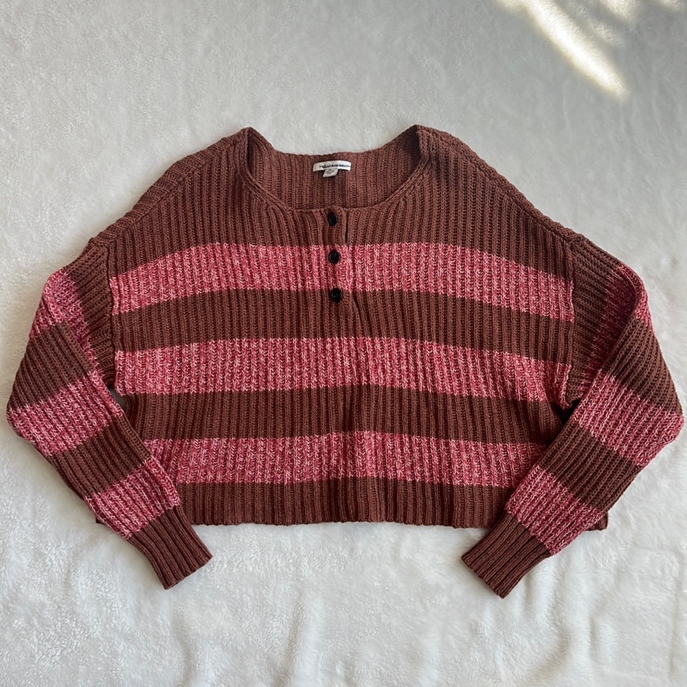 American Eagle Cropped Sweater